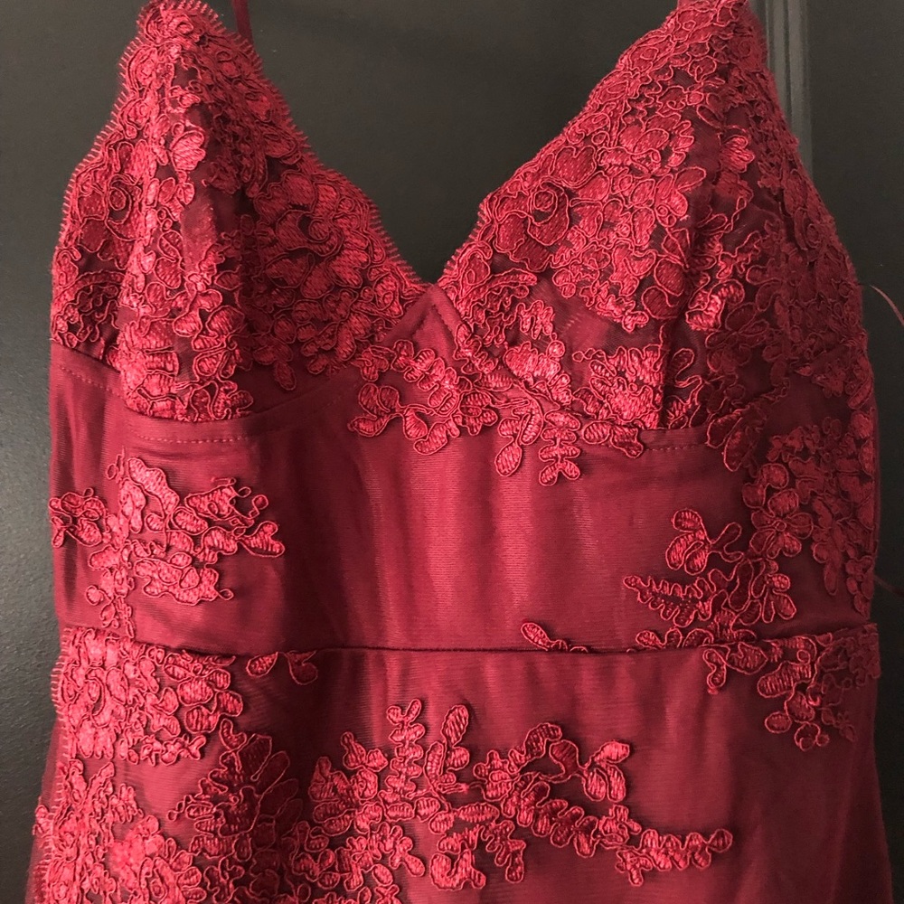Fashion  Nova Lace Maxi Dress